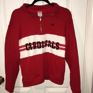 VS PINK U of L Cardinals pullover